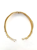 Multi Thread choker - gold 24k